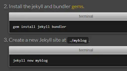 block to differentiate code